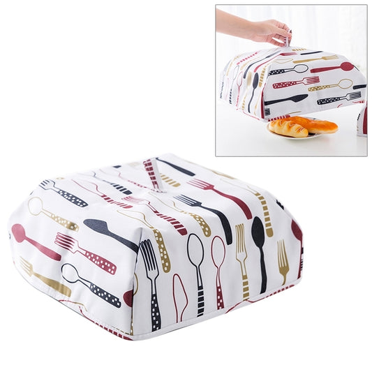 Foldable Thickened Aluminum Foil Food Heat Preservation Cover, Size: L (37 x 37 x 15cm)