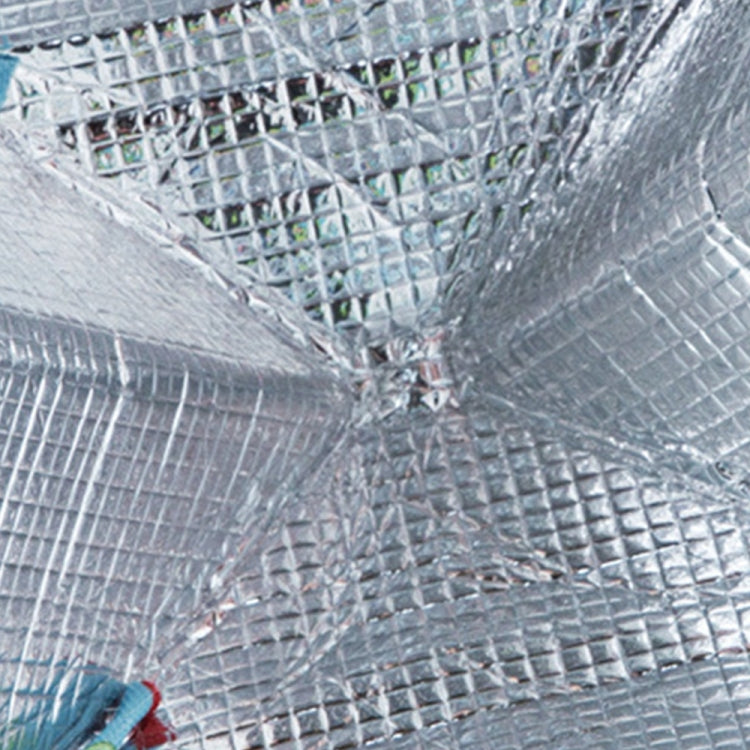 Foldable Thickened Aluminum Foil Food Heat Preservation Cover, Size: L (37 x 37 x 15cm)