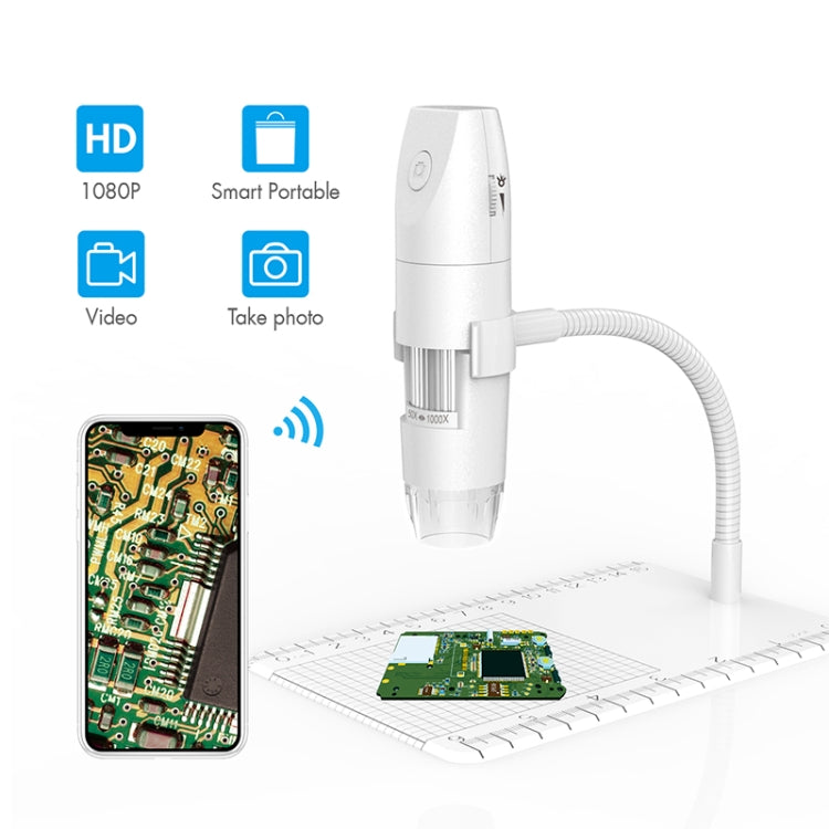 316 50-1000X Adjustable Smart Wifi USB Digital Microscope