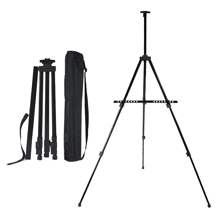 Portable Telescopic Metal Easel Tripod for Painting & Advertising Display