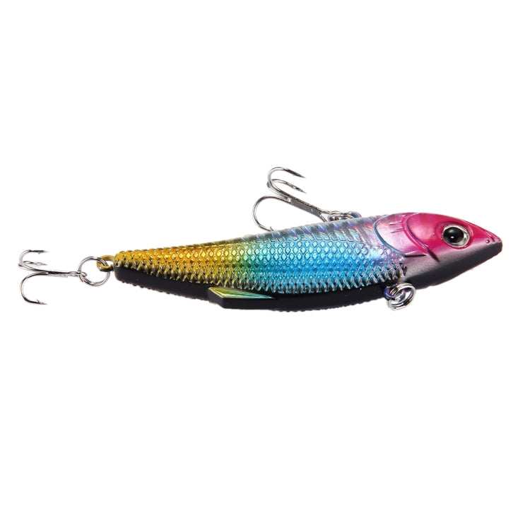 Color Coating Plastic Artificial Fishing Lures Fishing Topwater Floating Popper Lure Hit Water Waves Climb Fishing Bait with Hooks, Length: 7.5 cm