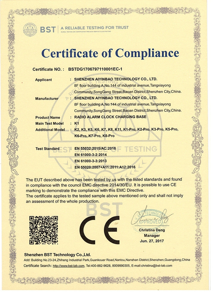 K11 Bluetooth Alarm Clock Speaker Creative Digital Music Clock Display Radio with Dual USB Interface, Support U Disk / TF Card / FM / AUX, EU Plug