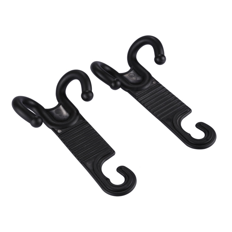 2 PCS Young Player Claw Shape Durable Car Seat Back Hook Trunk Bag Hanger Holder Auto Headrest Luggage Hook