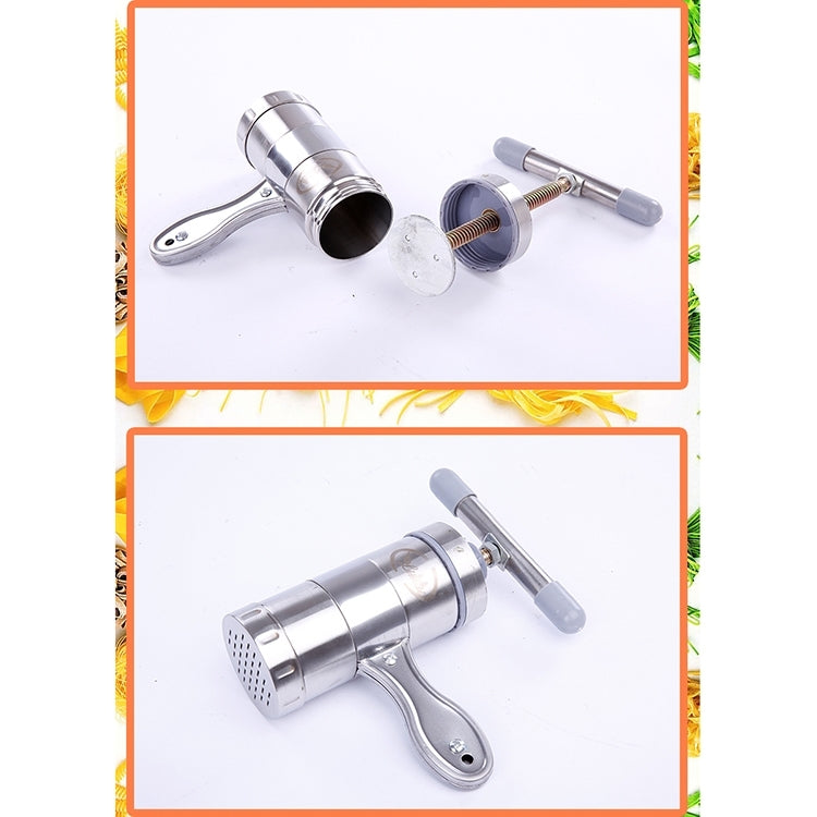 Household Stainless Steel Manual Pasta Machine Hand Pressure Noodle Machine Noodle Maker with 5 Models