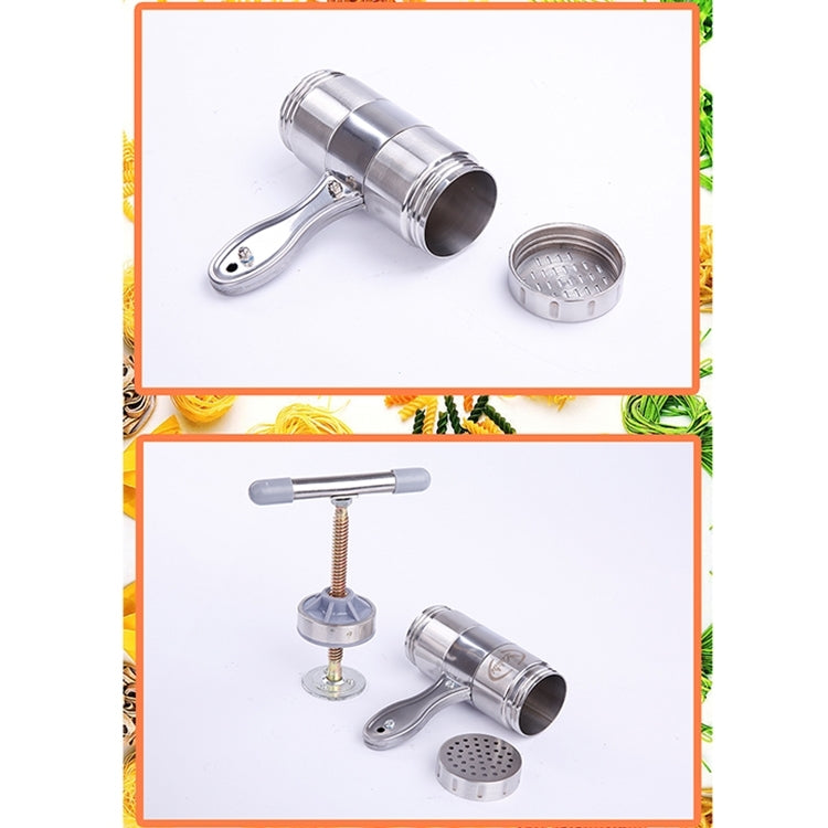 Household Stainless Steel Manual Pasta Machine Hand Pressure Noodle Machine Noodle Maker with 5 Models