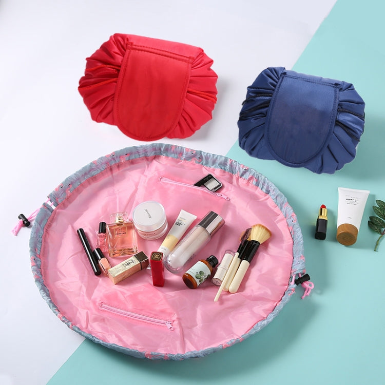 Travel Large Volume Drawstring Bag Cosmetic Sundries Storage Bag, Light Pink, Mint Green, Navy Blue, Red, Black, Pink, Light Grey