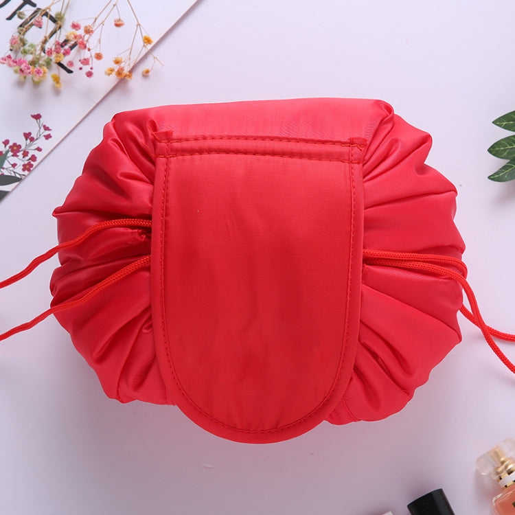 Travel Large Volume Drawstring Bag Cosmetic Sundries Storage Bag, Light Pink, Mint Green, Navy Blue, Red, Black, Pink, Light Grey