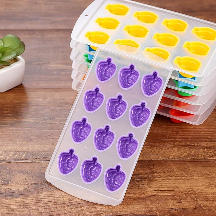 Grape Shaped Silicon Ice Cube Tray / Ice Mold Random Color