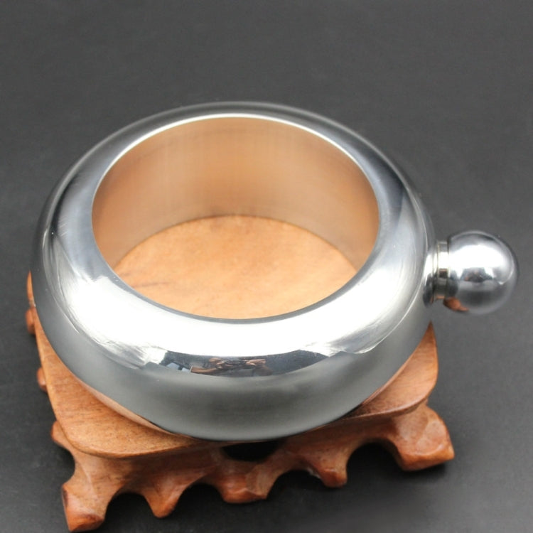 Fashion Creative 100ML Thickened Stainless Steel Bracelet Jug  3.5 Oz