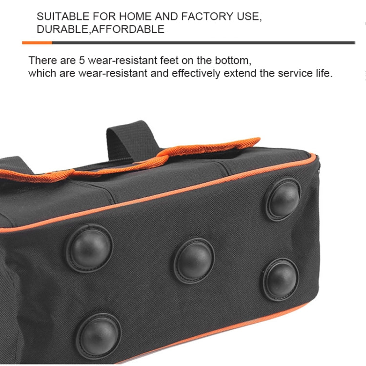 Multi-function Oxford Cloth Electrician Belt Pouch Maintenance Tools Handbag Shoulder Bag Convenient Tool Bag, Size : 19 inch