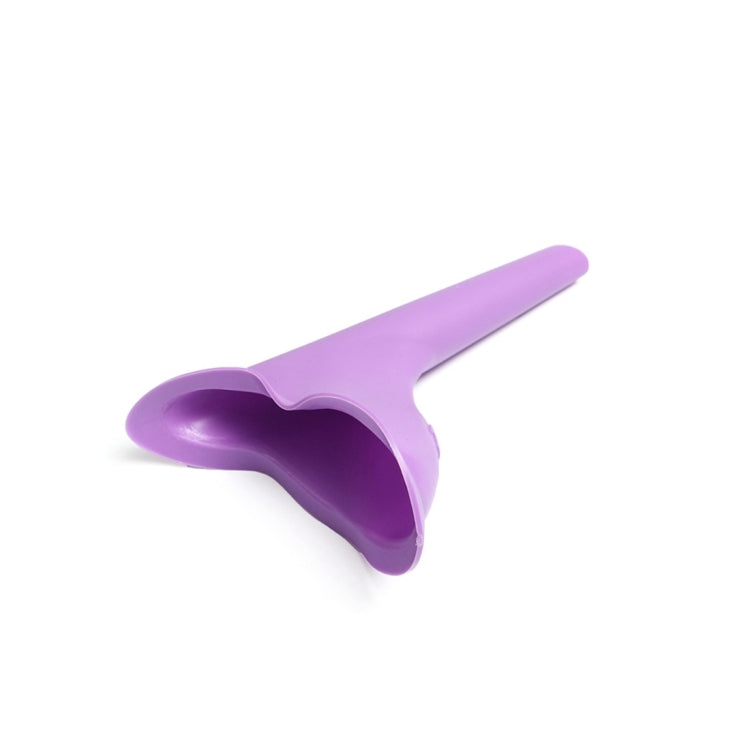 Portable Female Women Urinal Urination Toilet Silicone Urine Pee Device Funnel Camping Travel, Random Color Delivery