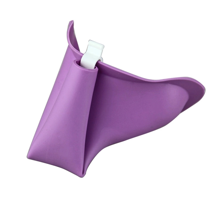 Portable Female Women Urinal Urination Toilet Silicone Urine Pee Device Funnel Camping Travel, Random Color Delivery
