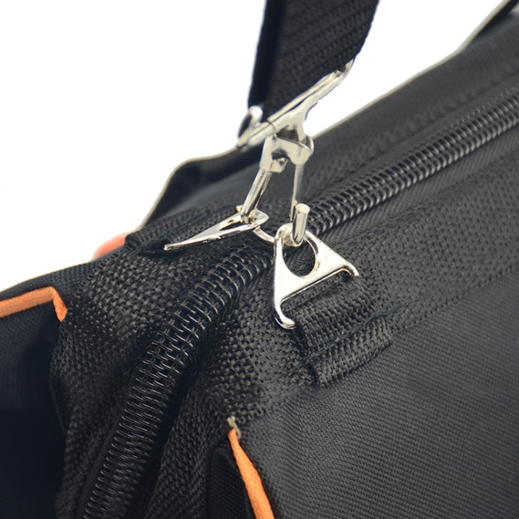 EZRE Multi-function Oxford Cloth Electrician Belt Pouch Maintenance Tools Handbag Shoulder Bag Convenient Tool Bag, Size : 15 inch