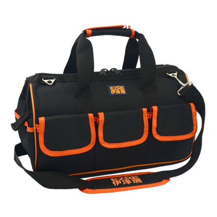 EZRE Multi-function Oxford Cloth Electrician Belt Pouch Maintenance Tools Handbag Shoulder Bag Convenient Tool Bag, Size : 19 inch