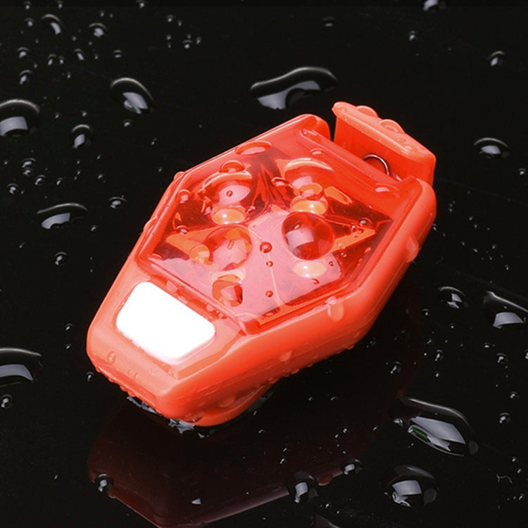 Multifunctional Outdoor Bicycling Running Warning Light Bicycle Taillight LED Back Clip Light
