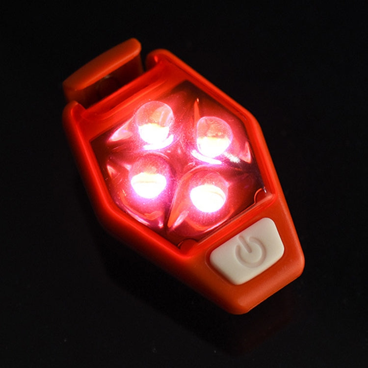 Multifunctional Outdoor Bicycling Running Warning Light Bicycle Taillight LED Back Clip Light