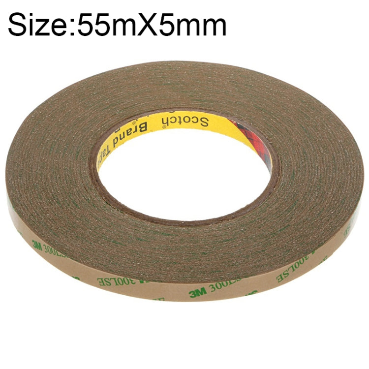 Super Adhesive Ultra-thin Transparent and High-temperature Resistant Double-sided Traceless Tape, Size: 55m x 5mm