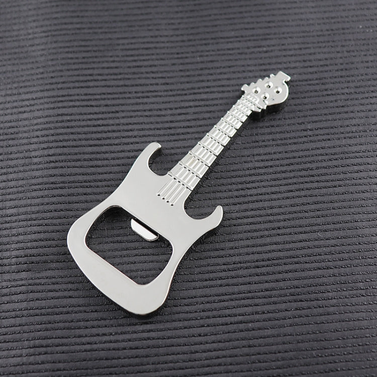 5 PCS Multi-function Guitar Bottle Opener Key Chain Car Key Pendant, Size: 8.5x3.5cm