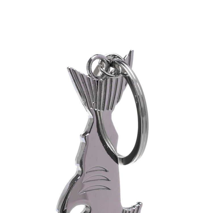 5 PCS Multi-function Shark Bottle Opener Key Chain Car Key Pendant, Size: 13.5x3cm