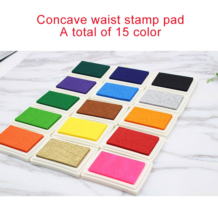 Hot Chic Child Craft Oil Based DIY InkPad Rubber Stamps 15 Colors