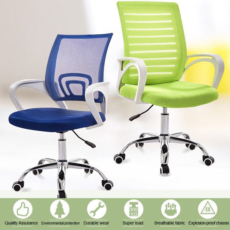 9050 Computer Chair Office Chair Home Back Chair Comfortable Black Frame Simple Desk Chair, Upgrade Black Frame(Green), Upgrade Black Frame(Blue), Upgrade Black Frame(Purple), Upgrade Black Frame(Red), Upgrade Black Frame(Black)                        ...