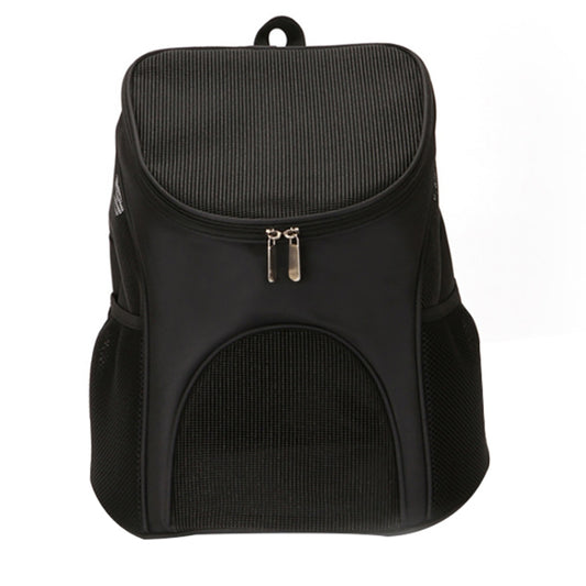 Portable Folding Nylon Breathable Pet Carrier Backpack, Size: 33 x 30 x 24cm, Size: 33 x 30 x 24cm Black, Size: 33 x 30 x 24cm Coffee, Size: 33 x 30 x 24cm Blue, Size: 33 x 30 x 24cm Red