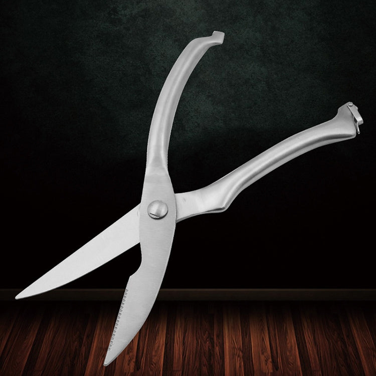 10 inch Kitchen Poultry Fish Chicken Bone Stainless Steel Cutter Cook Gadget Shear, Blister Package
