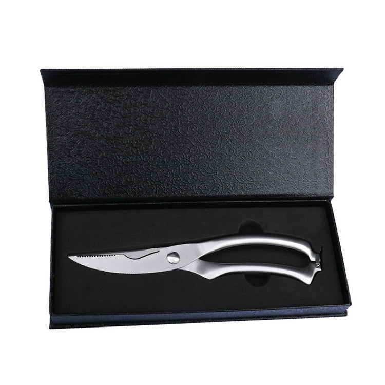 10 inch Kitchen Poultry Fish Chicken Bone Stainless Steel Cutter Cook Gadget Shear, Gift Box Package
