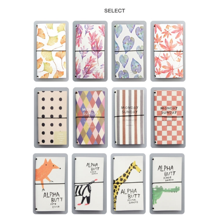 Creative Stationery Cortex Portable Small Fresh Account Hand Book School Office Supplies, Random Style Delivery