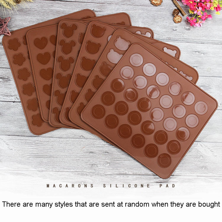 Kitchen Roast Silicone Macaron Oven Baking Pad, Size: 26*29cm