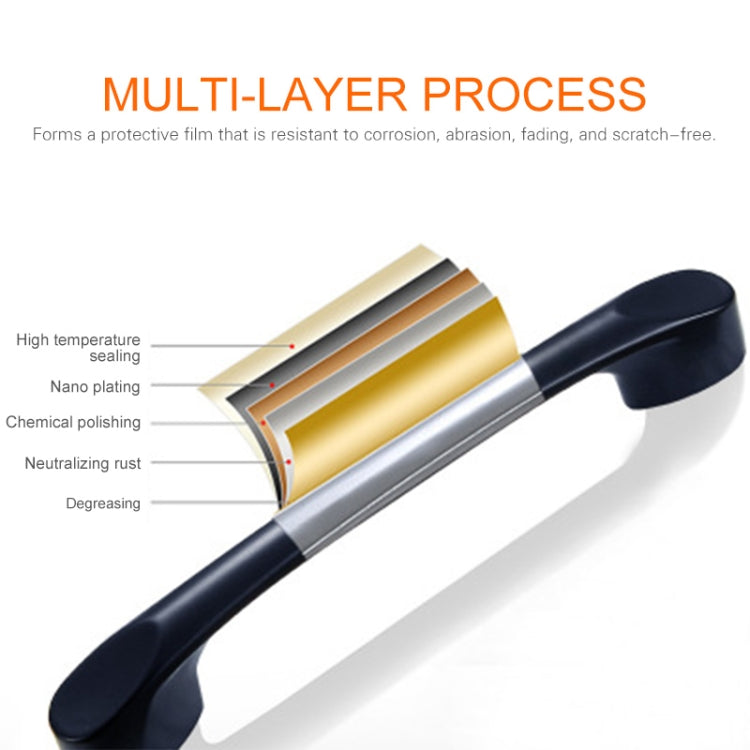 6225A-64 Simple Cabinet Door Handle Drawer Wardrobe Zinc Alloy Handle