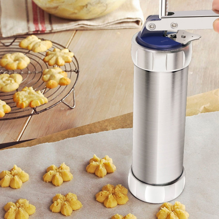 Multifunctional  Household Cookie Biscuit Machine Tool Mold Decorating Mounted DIY Baking with 20 Moulds & 4 Nozzles