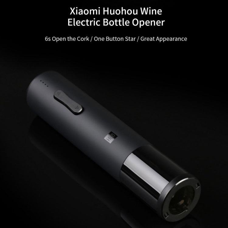 Original Xiaomi Youpin Huohou Automatic Wine Bottle Kit Electric Corkscrew With Foil Cutter