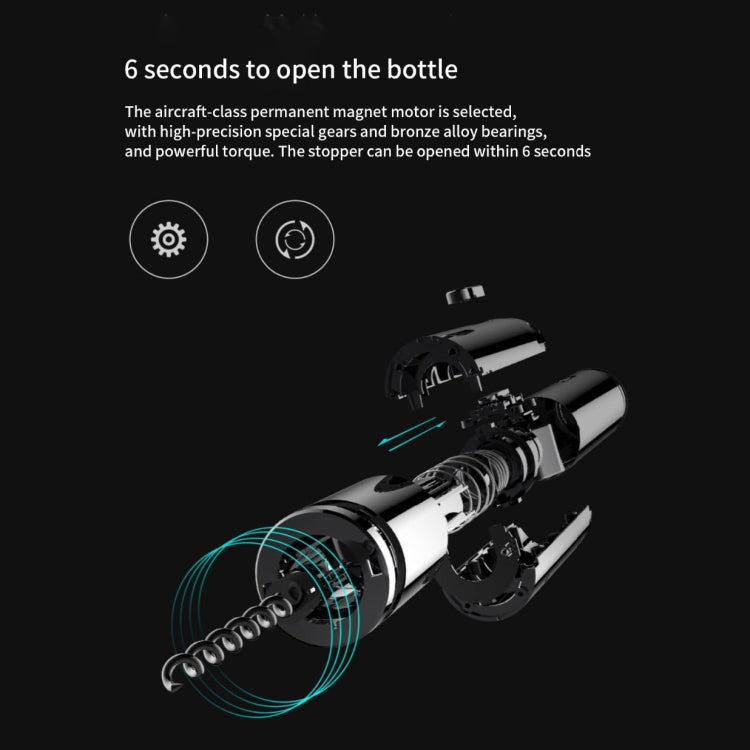 Original Xiaomi Youpin Huohou Automatic Wine Bottle Kit Electric Corkscrew With Foil Cutter