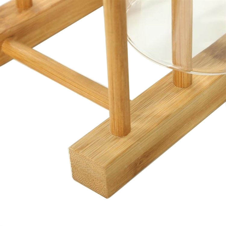 Solid Wood Dish Drip Rack Plate Holder, Size: 25.5x12x10cm