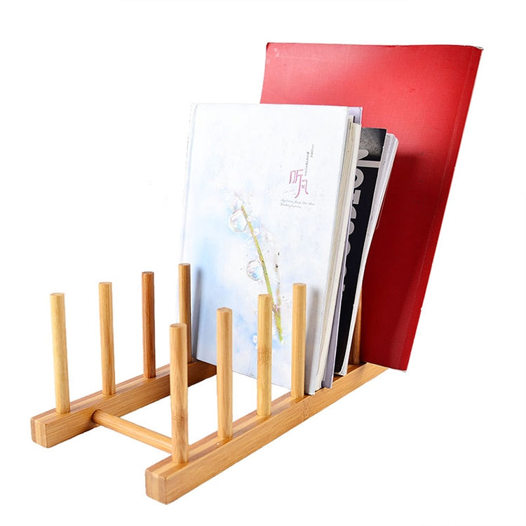 Solid Wood Dish Drip Rack Plate Holder, Size: 25.5x12x10cm