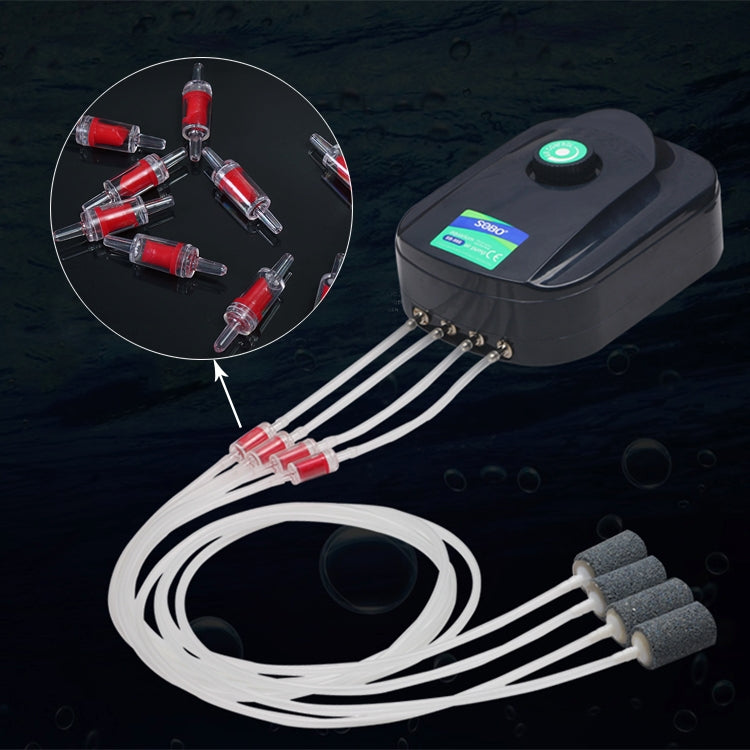 10 PCS Inline Check Valves for Fish Tank Air Pump, Interface: 4mm