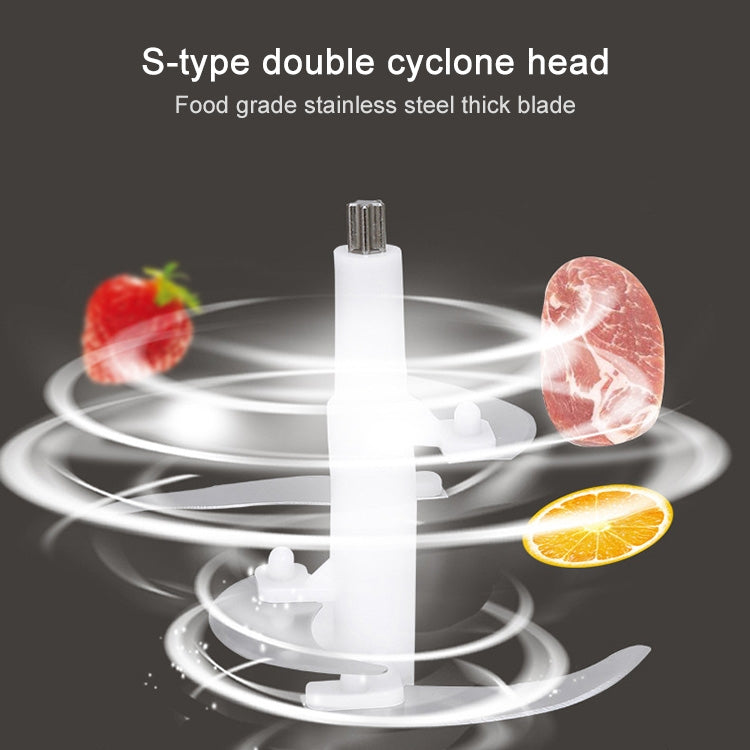 Multi-function Electric Kitchen Shredder Stirrer Food Processor Random Color Delivery