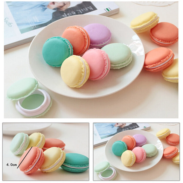 10 PCS Lovely Macaron Style Ornaments Box Portable Medicine Box Storage Box Random Color Delivery