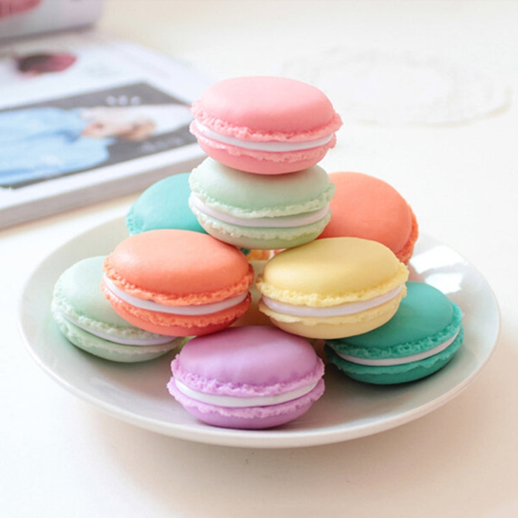 10 PCS Lovely Macaron Style Ornaments Box Portable Medicine Box Storage Box Random Color Delivery