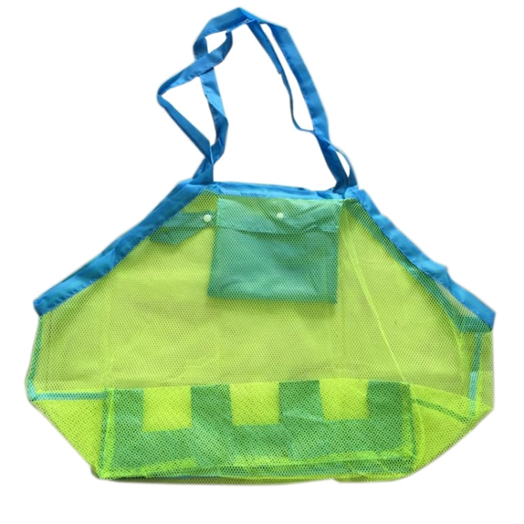 Portable Mesh Children Beach Dredging Tools Toy Quick Storage Bag Handbag