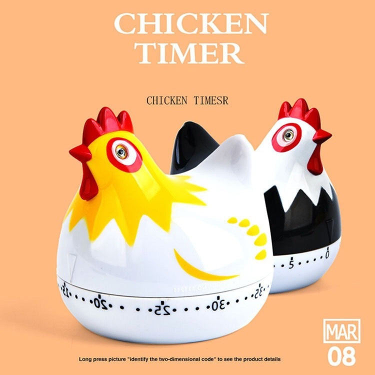 Chicken Shape 60 Minutes Mechanical Kitchen Cooking Count Down Alarm Timer Home Decorating Gadget, Random Color Delivery
