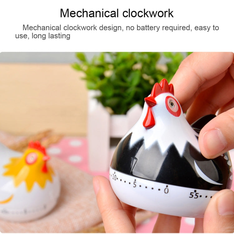Chicken Shape 60 Minutes Mechanical Kitchen Cooking Count Down Alarm Timer Home Decorating Gadget, Random Color Delivery