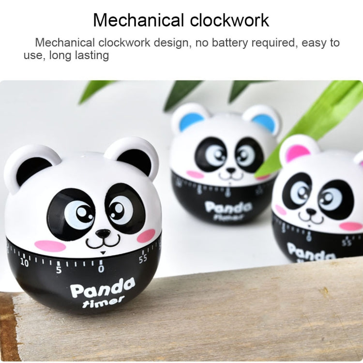 Panda 60 Minutes Mechanical Kitchen Cooking Count Down Alarm Timer Home Decorating Gadget, Random Color Delivery