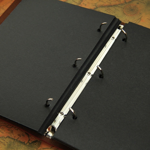 DIY Creativity Loose-leaf Type Retro Imitation Leather Lashing Children Growth Memorial Photo Album