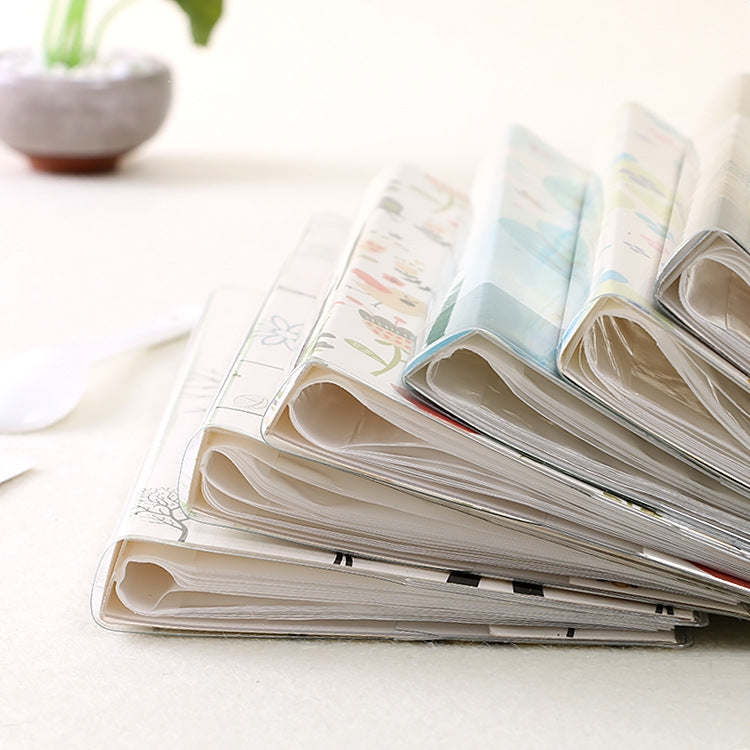 3 inch DIY Creativity Insert Type Mini Exquisite Photo Album, Four Leaf Clover Pattern, Many Trees Dry Pattern, Forest Deer Pattern, Iron Tower Pattern, Little Swallow Pattern, Baymax Pattern