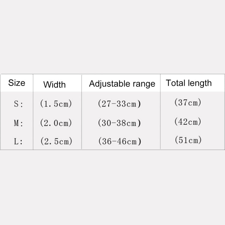 PU Leather with Bone Designs Pet Dog Collar Pet Products, Size: S, 1.5 * 37cm