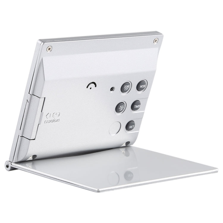 MT-033 LCD Display Portable Folding Digital Travel Temperature Alarm Clock