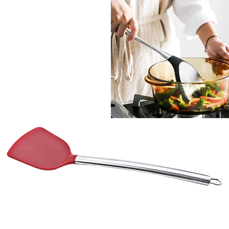 kn605 Stainless Steel Handle Silicone Slice High Temperature Resistance Cooking Slice
