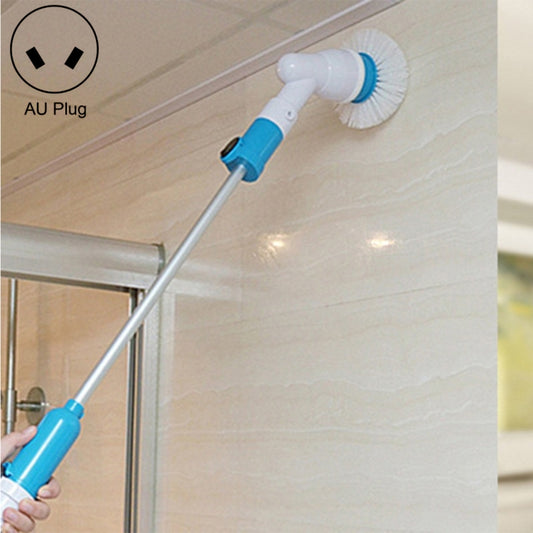 Multi-function Tub and Tile Scrubber Cordless Power Spin Scrubber Power Cleaning Brush Set for Bathroom Floor Wall, AU Plug